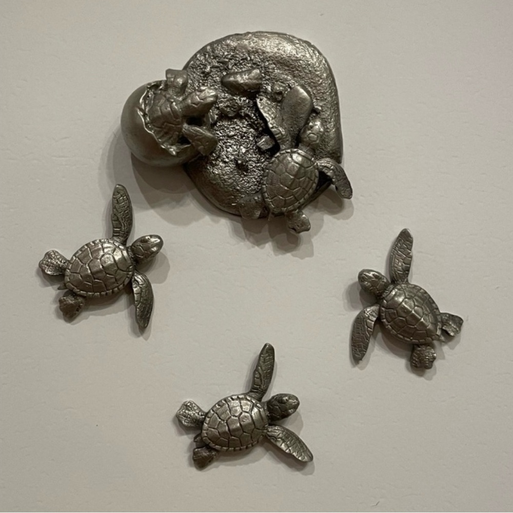 Metal Turtle Magnet Set - Picture 2 of 13